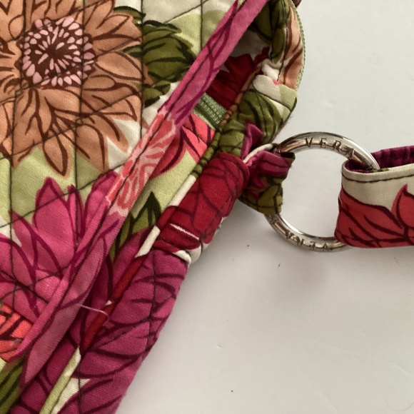 Vera Bradley Hello Dahlia Mini Hipster Crossbody Shoulder Bag - Picture 9 of 12